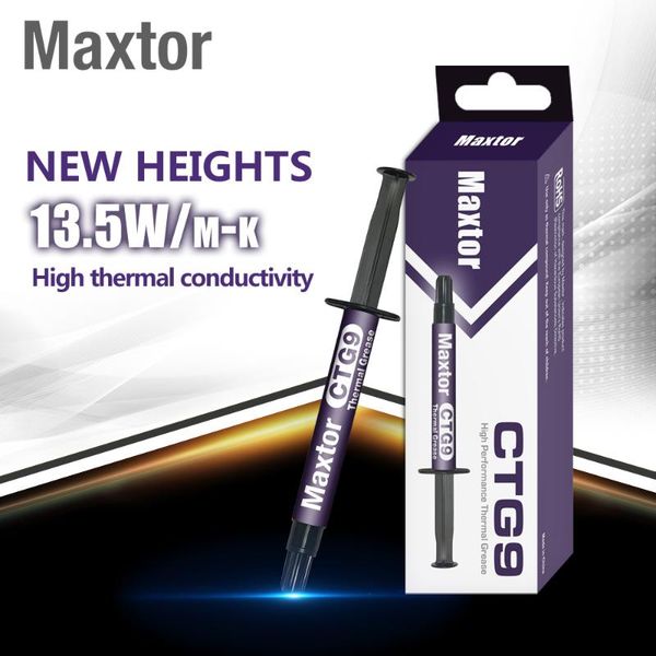 maxtor ctg9 processor cpu cooler cooling silicone fan thermal paste grease 13.5w/ conductive heatsink fans & coolings
maxtor ctg9 processor cpu cooler cooling silicone fan thermal paste grease 13.5w/ conductive heatsink fans & coolings