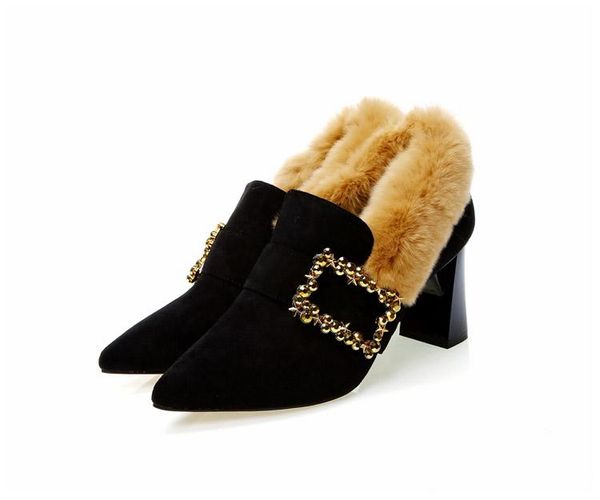 boots ol commuting style high-heeled plush cotton shoes autumn/winter 2021 fashion metal buckle thick heel women ankle, Black
boots ol commuting style high-heeled plush cotton shoes autumn/winter 2021 fashion metal buckle thick heel women ankle, Black