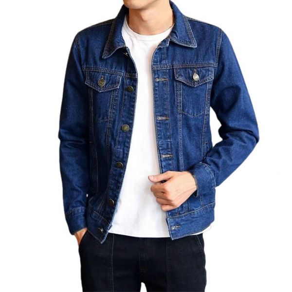 men's jackets fashion denim jacket coat men turn-down collar cardigan single-breasted oversize male 2021 autumn, Black;brown
men's jackets fashion denim jacket coat men turn-down collar cardigan single-breasted oversize male 2021 autumn, Black;brown