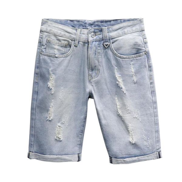 men's shorts denim summer 2021 fashion casual slim light blue frayed ripped hole jeans selling, White;black
men's shorts denim summer 2021 fashion casual slim light blue frayed ripped hole jeans selling, White;black