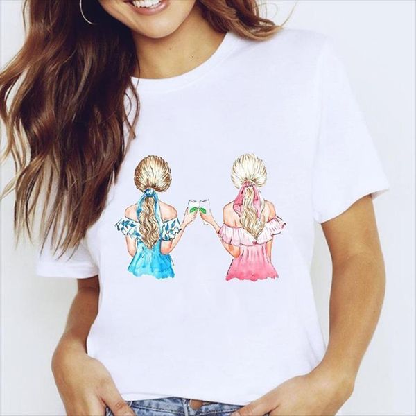 graphic floral flower sweet love women t shirts sister friends printing cartoon clothes tees print female shirt, White
graphic floral flower sweet love women t shirts sister friends printing cartoon clothes tees print female shirt, White