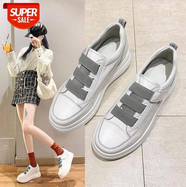 the first layer of leather small white shoes women's velcro platform casual trend #ph4m
the first layer of leather small white shoes women's velcro platform casual trend #ph4m