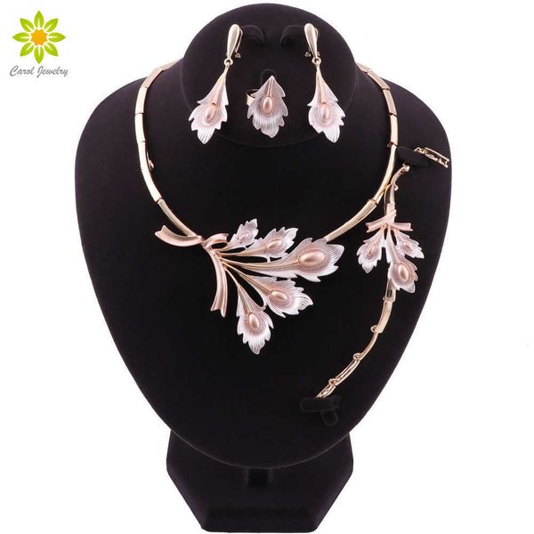 dubai jewelry sets feather pendant necklace earrings bracelet ring set for women wedding engagement party jewelry gift h1022, Silver
dubai jewelry sets feather pendant necklace earrings bracelet ring set for women wedding engagement party jewelry gift h1022, Silver