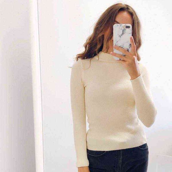 women sweater autumn winter pullovers knitted elasticity casual jumper fashion slim turtleneck warm female sweaters, White;black
women sweater autumn winter pullovers knitted elasticity casual jumper fashion slim turtleneck warm female sweaters, White;black