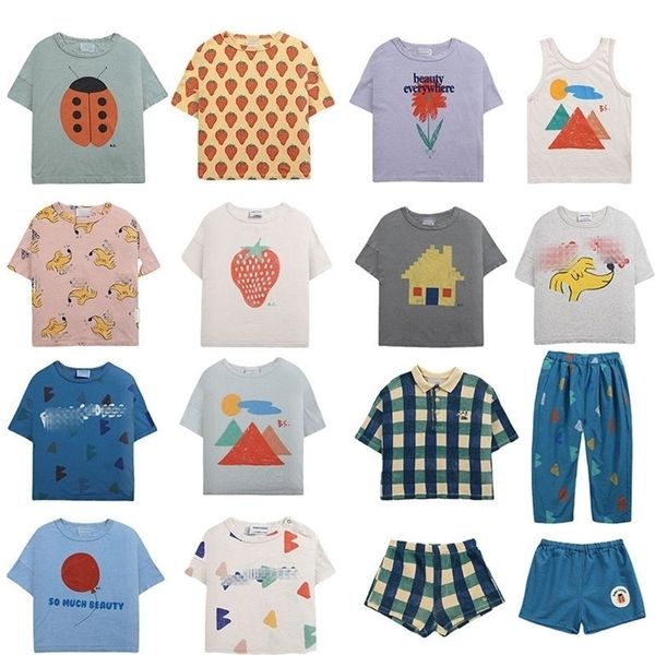 enkelibb children brand t-shirt summer kids boy casual tees girl cartoon pattern plaid t-shirts designer clothes 220307, Blue
enkelibb children brand t-shirt summer kids boy casual tees girl cartoon pattern plaid t-shirts designer clothes 220307, Blue