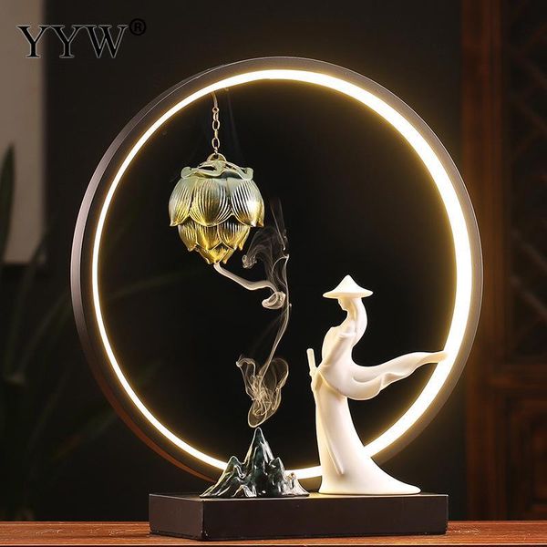 fragrance lamps incense burner backflow white porcelain hanjiang lonely shadow with light chinese style for home or office stick holder
fragrance lamps incense burner backflow white porcelain hanjiang lonely shadow with light chinese style for home or office stick holder