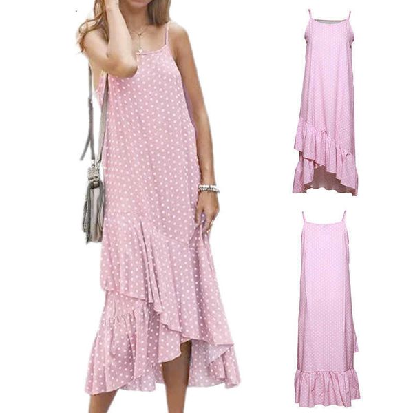 sleeved dress 2021 summer suspender drs wave point holiday style lotus leaf edge medium length skirt, Black;gray
sleeved dress 2021 summer suspender drs wave point holiday style lotus leaf edge medium length skirt, Black;gray
