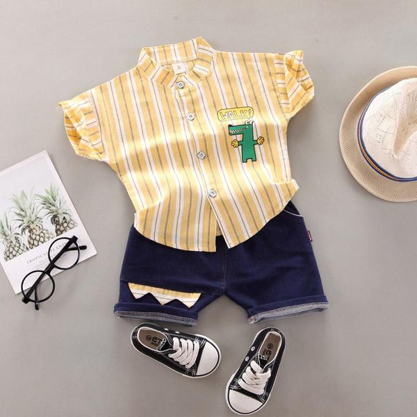 summer toddler baby boys/girls clothing sets cartoon cotton stripe t-shirt+shorts 2pc suit kids outfit infant clothes, White
summer toddler baby boys/girls clothing sets cartoon cotton stripe t-shirt+shorts 2pc suit kids outfit infant clothes, White