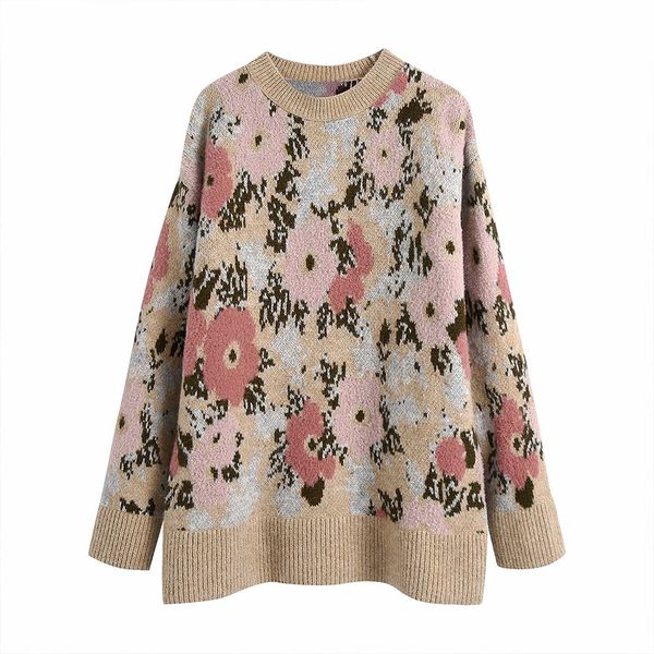 women's sweaters female za fashion jacquard flowers loose vintage mesh sweater the long female sleeve chic pullovers xwif, White;black
women's sweaters female za fashion jacquard flowers loose vintage mesh sweater the long female sleeve chic pullovers xwif, White;black