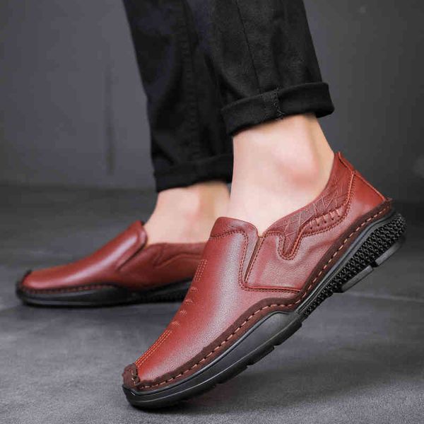 dress shoes 2021 fashion men genuine leather casual comfortable moccasins breathable slip on driving lazy flats loafers hvla, Black
dress shoes 2021 fashion men genuine leather casual comfortable moccasins breathable slip on driving lazy flats loafers hvla, Black