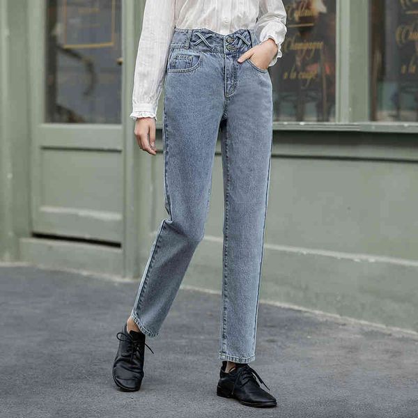 jeans spring arrival high waist double button casual pencil pants irregular belt sashes versatile commute women's jeans 9ynr, Blue
jeans spring arrival high waist double button casual pencil pants irregular belt sashes versatile commute women's jeans 9ynr, Blue