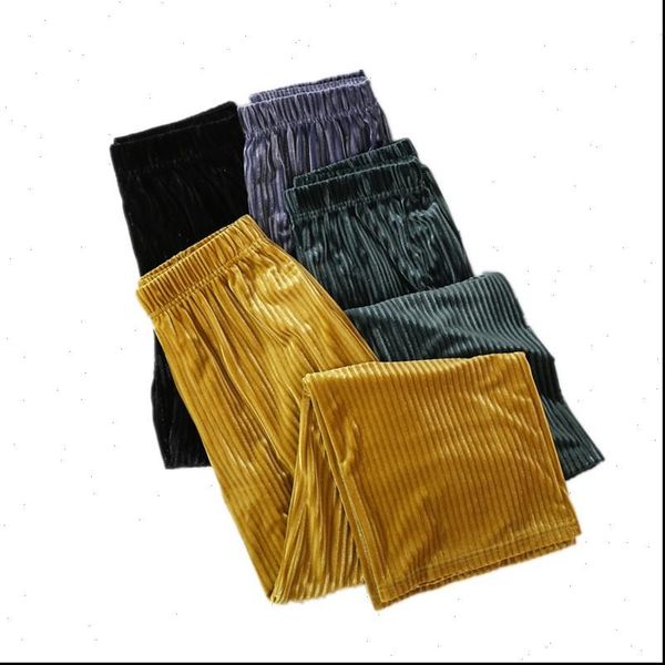 female plush womens capri wide leg pants clothes women high waisted floor trousers lady velvet straight casual 3021 01, Black;white
female plush womens capri wide leg pants clothes women high waisted floor trousers lady velvet straight casual 3021 01, Black;white