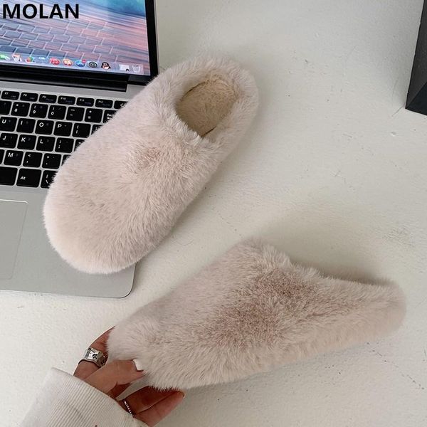 brand designer 2021 winter soft rabbir hair flat slippers slip on women loafers socofy fur slides mules flip flops casual, Black
brand designer 2021 winter soft rabbir hair flat slippers slip on women loafers socofy fur slides mules flip flops casual, Black