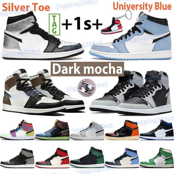 2021 silver toe mens basketball shoes 1 1s sneakers university blue light smoke grey chicago high dark mocha twist shadow royal men
2021 silver toe mens basketball shoes 1 1s sneakers university blue light smoke grey chicago high dark mocha twist shadow royal men