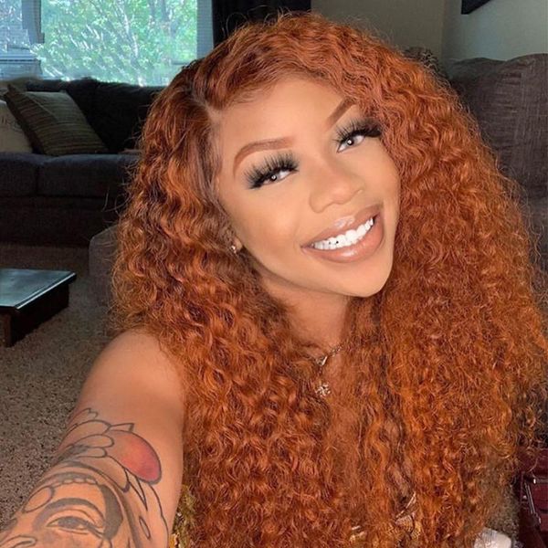 13*6 lace front human hair wig with baby ombre orange short bob curly wigs180% density wigs for black women, Black;brown
13*6 lace front human hair wig with baby ombre orange short bob curly wigs180% density wigs for black women, Black;brown