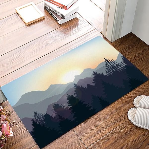 mountain pine woods sun doormats home kitchen entrance decoration floor mat bath indoor non-slip rugs
mountain pine woods sun doormats home kitchen entrance decoration floor mat bath indoor non-slip rugs