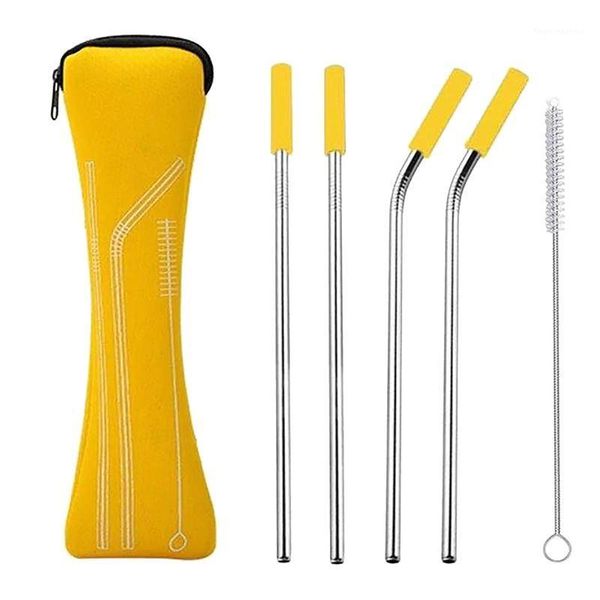 drinking straws metal reusable 304 stainless steel straight bent straw with case cleaning brush set party bar accessory1
drinking straws metal reusable 304 stainless steel straight bent straw with case cleaning brush set party bar accessory1