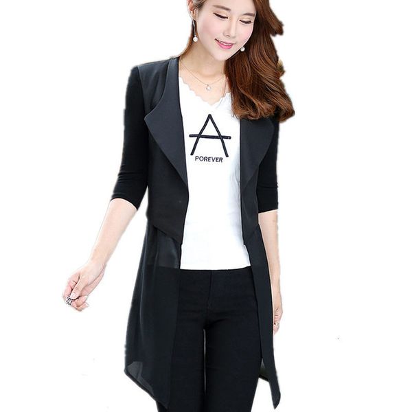 suit plus size 4xl blaizer mujer women blazers and summer jackets fine chiffon patchwork elegant windsor coat f736 upv4, White;black
suit plus size 4xl blaizer mujer women blazers and summer jackets fine chiffon patchwork elegant windsor coat f736 upv4, White;black
