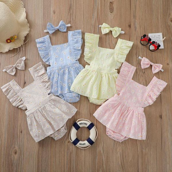 rompers born infant baby girls summer ruffled floral daisy romper dress bodysuit bodysuits girl clothes for borns, Blue
rompers born infant baby girls summer ruffled floral daisy romper dress bodysuit bodysuits girl clothes for borns, Blue