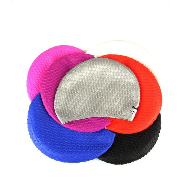 swimming cap silicone waterdrop adults solid bright colour size waterproof cover protect ears caps
swimming cap silicone waterdrop adults solid bright colour size waterproof cover protect ears caps