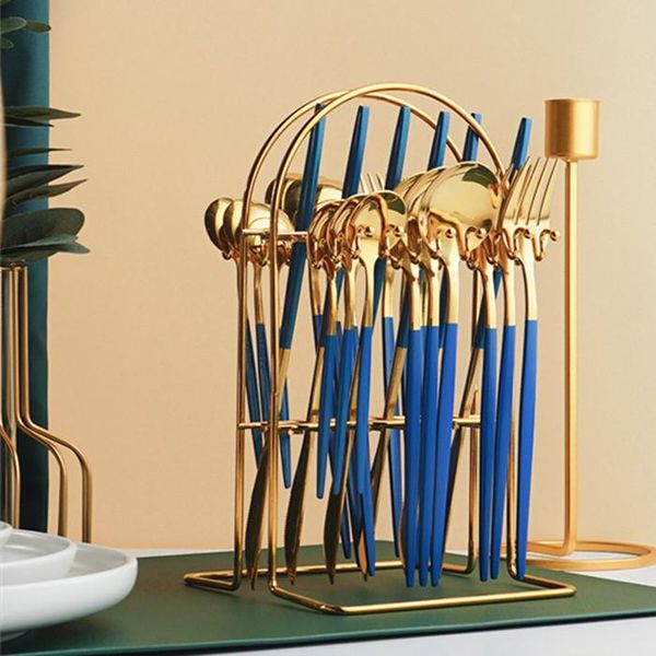 dinnerware sets 24pcs/set gold set multi-purpose stainle steel tableware suit luxury dinner knife fork spoon utensil safe tablewarste
dinnerware sets 24pcs/set gold set multi-purpose stainle steel tableware suit luxury dinner knife fork spoon utensil safe tablewarste