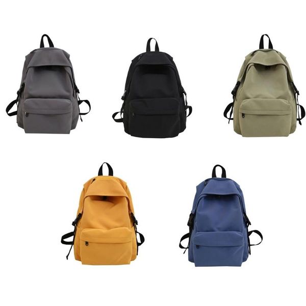 backpack solid color casual rucksack for teenage girls large capacity school bookbag travel daypack
backpack solid color casual rucksack for teenage girls large capacity school bookbag travel daypack