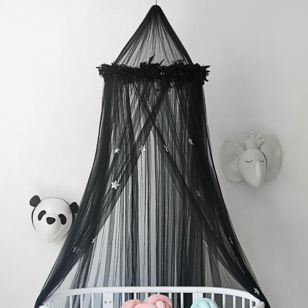 mosquito net ins mesh dome children's room feather star decoration bed tent installation breathable baby
mosquito net ins mesh dome children's room feather star decoration bed tent installation breathable baby