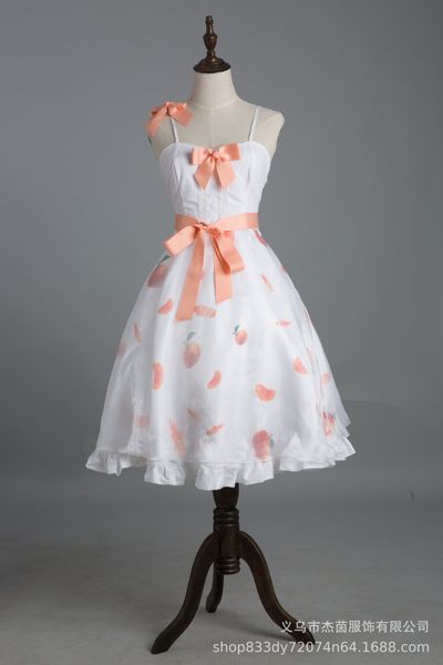 luxury casual dresses drs print lovely lolita suspender drs outdoor outing, Black;gray
luxury casual dresses drs print lovely lolita suspender drs outdoor outing, Black;gray