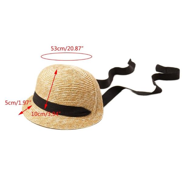 wide brim hats sun hat for children outdoor activities chin straps adjust straw girls raffia summer beach seashore, Blue;gray
wide brim hats sun hat for children outdoor activities chin straps adjust straw girls raffia summer beach seashore, Blue;gray