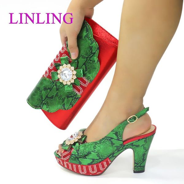 dress shoes latest design women and bag match set italy african woman decorated with rhinestone summer, Black
dress shoes latest design women and bag match set italy african woman decorated with rhinestone summer, Black