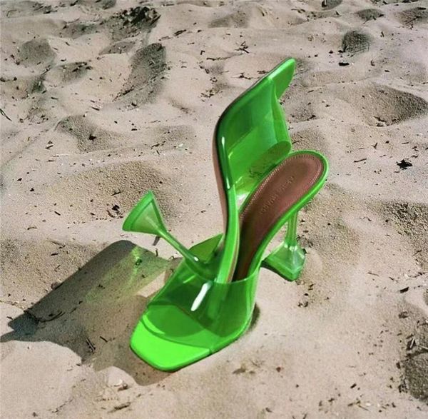 slippers 2021 summer fashion pvc women square toe high heels jelly sandals shoes lady party beach, Black
slippers 2021 summer fashion pvc women square toe high heels jelly sandals shoes lady party beach, Black