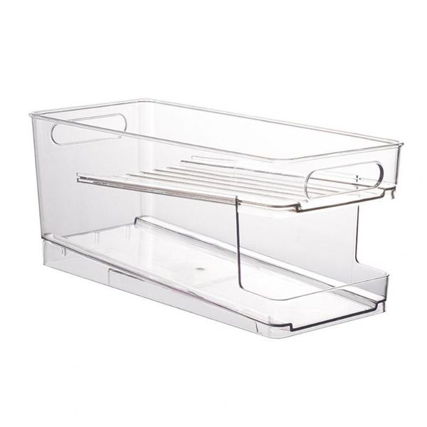 hooks & rails 50% fridge rack double layers large capacity plastic beer holder for household kitchen storage
hooks & rails 50% fridge rack double layers large capacity plastic beer holder for household kitchen storage