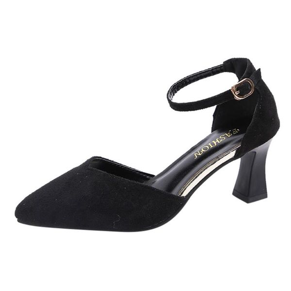 dress shoes sagace women suede pointed toe high heels pumps single ladies elegant buckle strap party work plus size, Black
dress shoes sagace women suede pointed toe high heels pumps single ladies elegant buckle strap party work plus size, Black