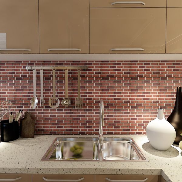 art3d 30x30cm 3d wall stickers self-adhesive peel and stick backsplash tile extra sticky,brick design in distressed red for kitchen bathroom
art3d 30x30cm 3d wall stickers self-adhesive peel and stick backsplash tile extra sticky,brick design in distressed red for kitchen bathroom
