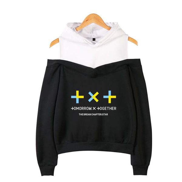 women's hoodies & sweatshirts 2021 txt concert the dream chapter star off shoulder tomorrow x together hoodie sweatshirt pullover jack, Black
women's hoodies & sweatshirts 2021 txt concert the dream chapter star off shoulder tomorrow x together hoodie sweatshirt pullover jack, Black