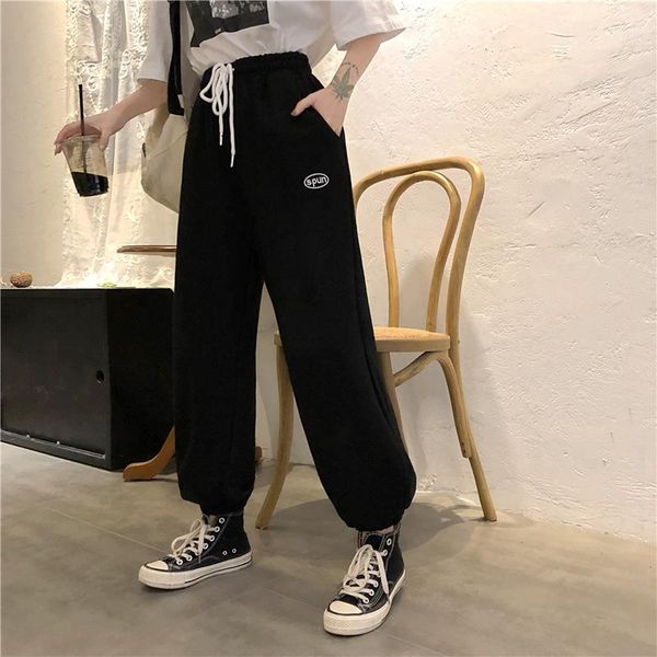 sweatpants women streetwear woman pants korean style stacked leggings jogger mujer high waist sweat spring autumn femme pantalon women', Black;white
sweatpants women streetwear woman pants korean style stacked leggings jogger mujer high waist sweat spring autumn femme pantalon women', Black;white