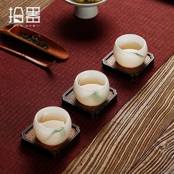 cups & saucers jade porcelain tea cup master glass ceramic kungfu set individual single small bowl
cups & saucers jade porcelain tea cup master glass ceramic kungfu set individual single small bowl