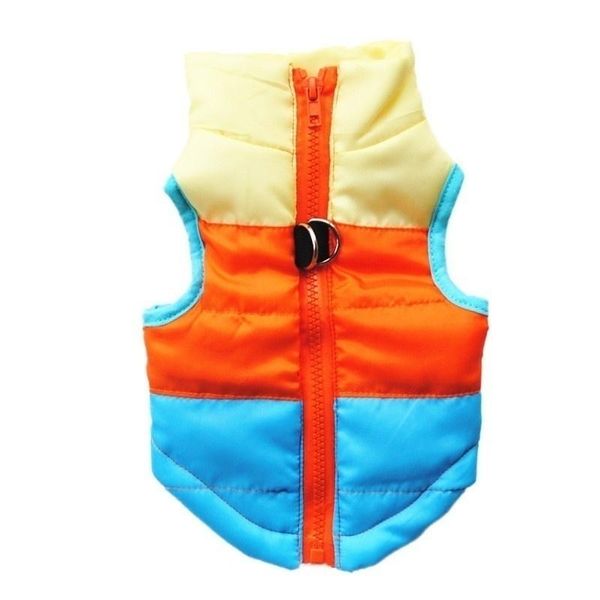 dog apparel clothes patchwork vests pet jacket color stitching winter coat puppy padded waistcoat supplies
dog apparel clothes patchwork vests pet jacket color stitching winter coat puppy padded waistcoat supplies