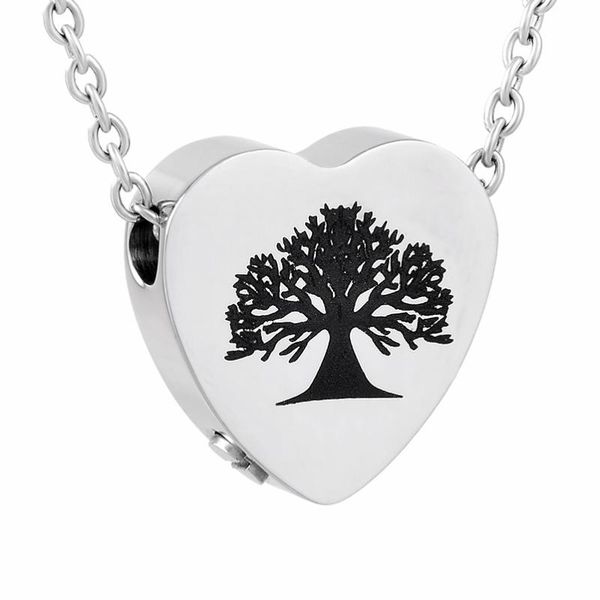 pendant necklaces cmj9813 multi color tree printed in floating heart stainless steel memorial keepsake urns jewelry necklace, Silver
pendant necklaces cmj9813 multi color tree printed in floating heart stainless steel memorial keepsake urns jewelry necklace, Silver