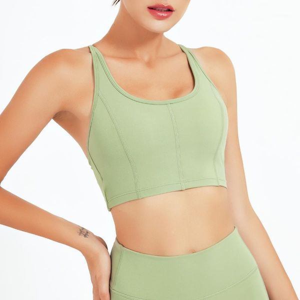 yoga outfit ladies fitness shockproof quick-drying seamless knitted sports running bra full-wrapped stereotype underwear
yoga outfit ladies fitness shockproof quick-drying seamless knitted sports running bra full-wrapped stereotype underwear