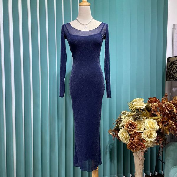 french-style elegant lady evening dress one-step dress for banquet stretch long-sleeved dress early autumn long bottoming suspender dr, Black;gray
french-style elegant lady evening dress one-step dress for banquet stretch long-sleeved dress early autumn long bottoming suspender dr, Black;gray