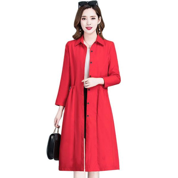 women's trench coats spring autumn coat women long sleeve 2021 middle-aged female windbreaker thin casual plus size overcoat, Tan;black
women's trench coats spring autumn coat women long sleeve 2021 middle-aged female windbreaker thin casual plus size overcoat, Tan;black