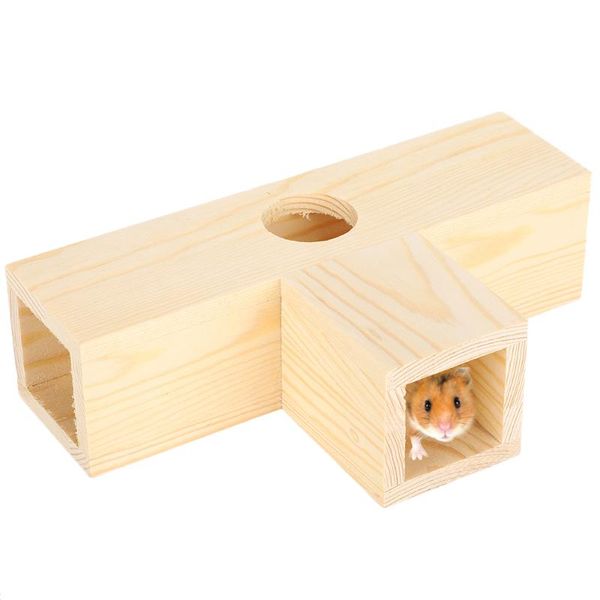 small animal supplies multi-purpose t-type wood hamster tunnel tube pets house nests training exercise playground toy eco-friendly
small animal supplies multi-purpose t-type wood hamster tunnel tube pets house nests training exercise playground toy eco-friendly