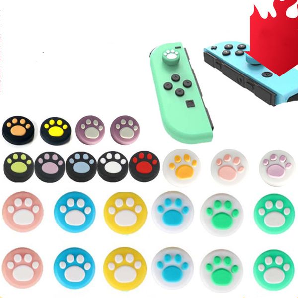 17 colors replacement silicone case covers cat claw joystick caps controller grip thumbstick buttons cover shell for nintendo switch gamepad 
17 colors replacement silicone case covers cat claw joystick caps controller grip thumbstick buttons cover shell for nintendo switch gamepad