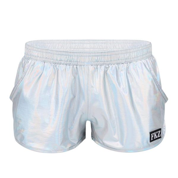 underpants mens fashion shorts shiny metallic low rise elastic waistban boxer stage performance party clubwear costume trunks, Black;white
underpants mens fashion shorts shiny metallic low rise elastic waistban boxer stage performance party clubwear costume trunks, Black;white