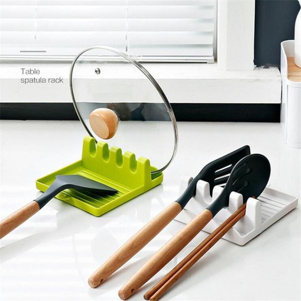 cooking utensil rest spoon spatula rack shelf kitchen organizer storage shelves with drip pad non-slip stand accessories 1pc & organization 
cooking utensil rest spoon spatula rack shelf kitchen organizer storage shelves with drip pad non-slip stand accessories 1pc & organization