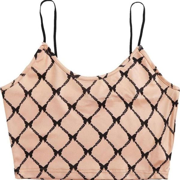 women's checkered butterfly print vest shirts summer sleeveless off shoulder tube camisole blouse camisetas tanks & camis, White
women's checkered butterfly print vest shirts summer sleeveless off shoulder tube camisole blouse camisetas tanks & camis, White