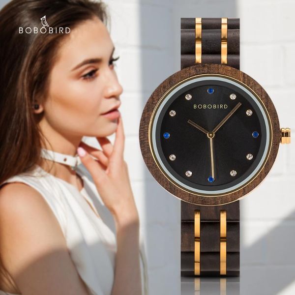 wristwatches women watch bobo bird wooden timepiece fashion lady clock japanese quartz movement box relógio feminino drop, Slivery;brown
wristwatches women watch bobo bird wooden timepiece fashion lady clock japanese quartz movement box relógio feminino drop, Slivery;brown
