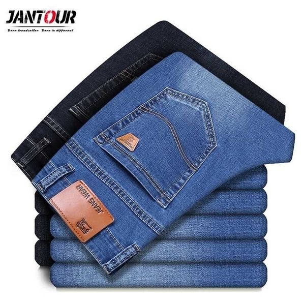 jantour brand men's jeans classic fashion business casual straight pants trousers hommes large size 35 40 211112, Blue
jantour brand men's jeans classic fashion business casual straight pants trousers hommes large size 35 40 211112, Blue