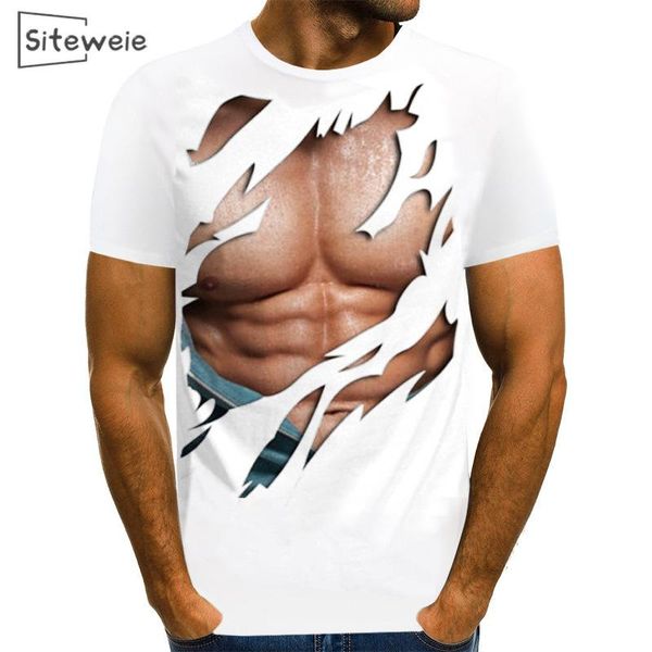 men's t-shirts siteweie fashion men t-shirt personality trend o neck muscle figure 3d simulation printing short sleeve 2xs-5xl g743, White;black
men's t-shirts siteweie fashion men t-shirt personality trend o neck muscle figure 3d simulation printing short sleeve 2xs-5xl g743, White;black
